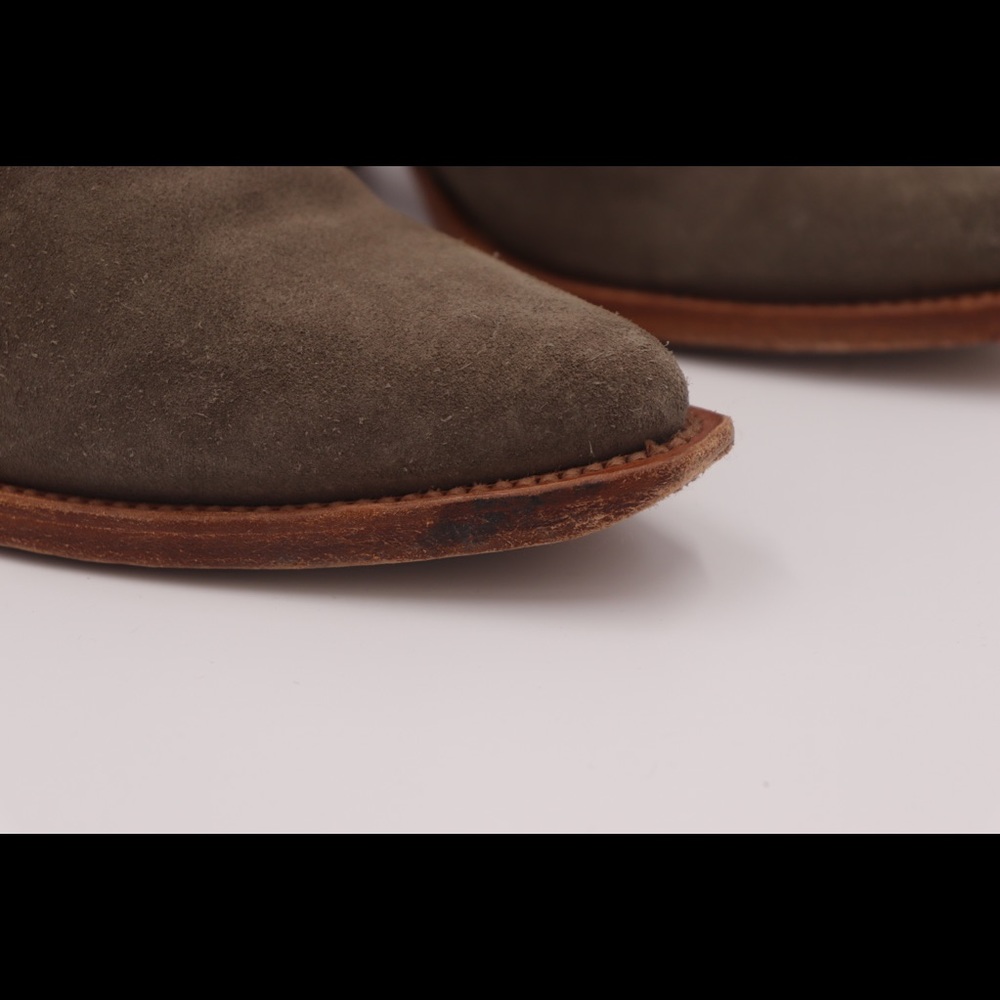 Frye Tan Suede Booties - Picture 9 of 11
